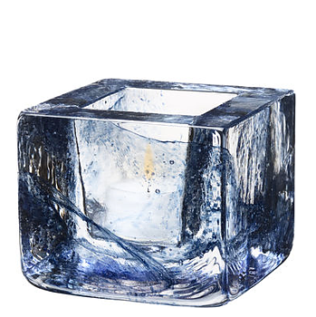 Brick Votive Blue