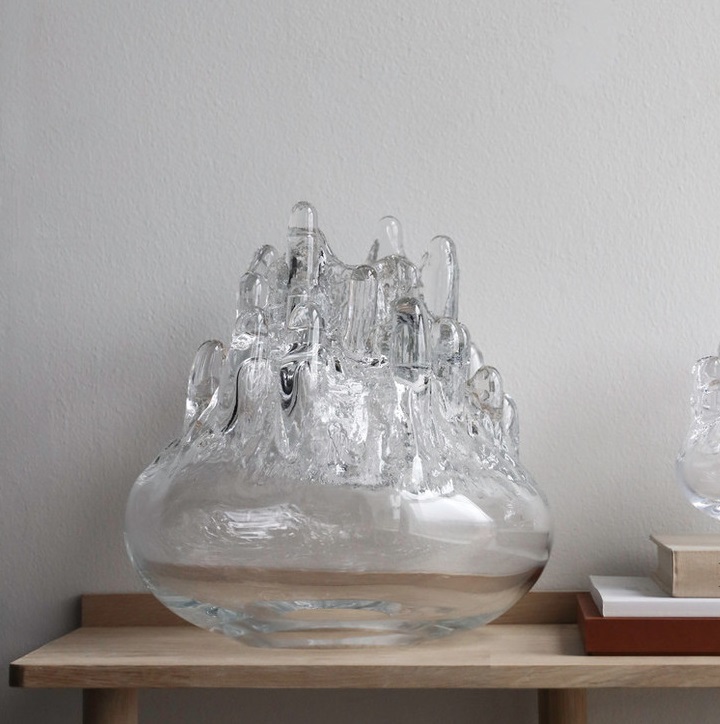 Polar Candleholder Large Clear - 4
