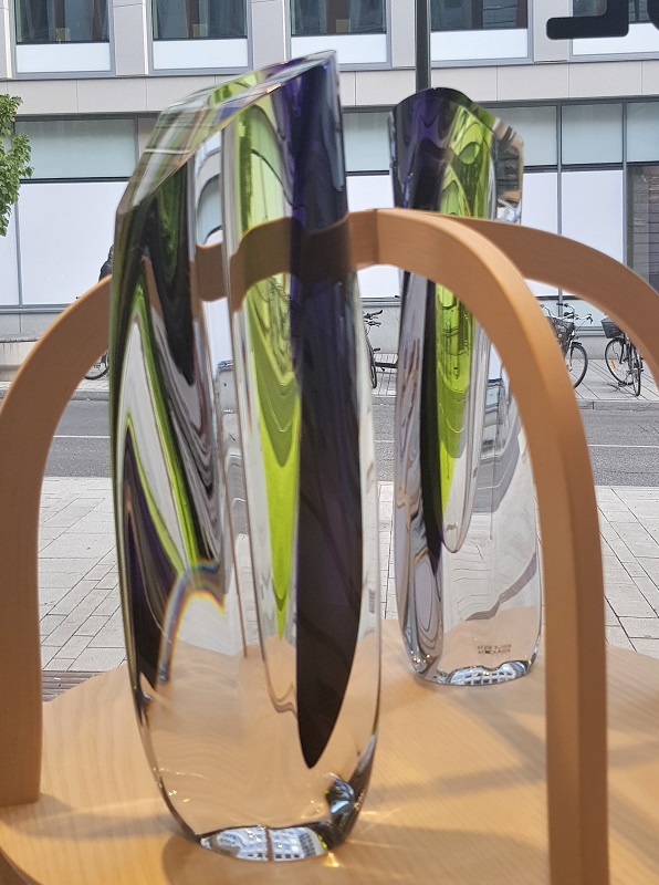 Saraband Vas Skulptur Lila Grön - 6