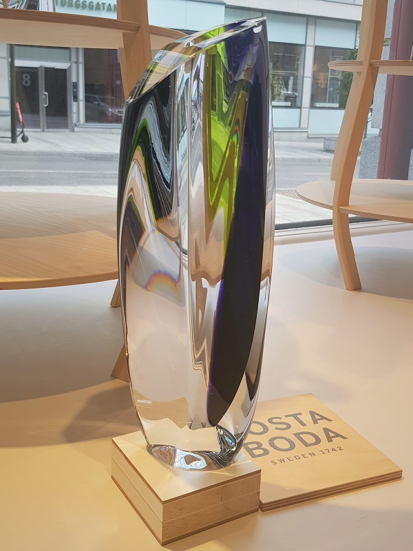 Saraband Vas Skulptur Lila Grön - 5