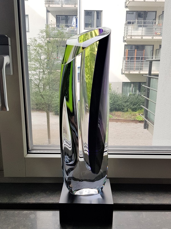 Saraband Vas Skulptur Lila Grön