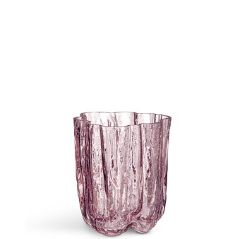 Crackle Vas Rosa Mini