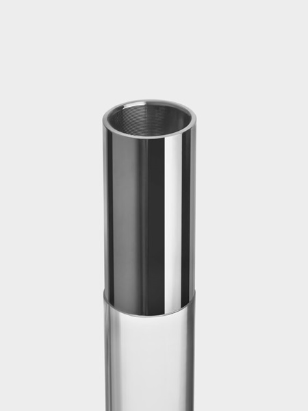 Lumiere Candlestick Silver - 4