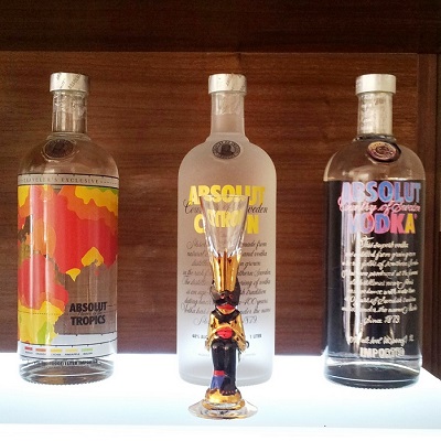Nobel Devil Glass Gold Shot Schnapps - 7