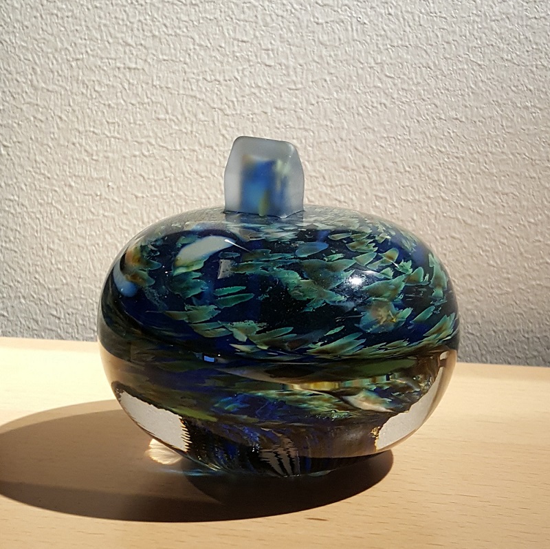 Earth Skulptur My Universe Blå Mix - 4
