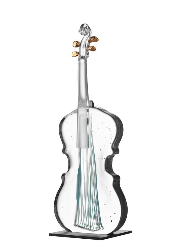 Violin Blue strands - Kosta Boda - 2