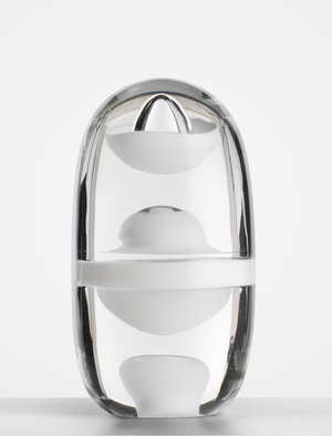 Tantra Skulptur Vit - Kosta Boda
