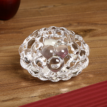 Raspberry Votive Clear Small