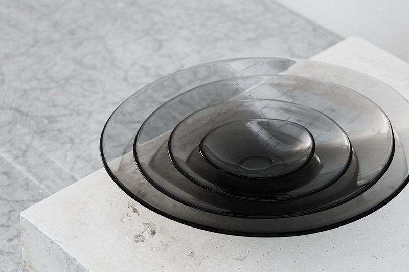 Pond Dish Grey Plate set 4-pack - 3