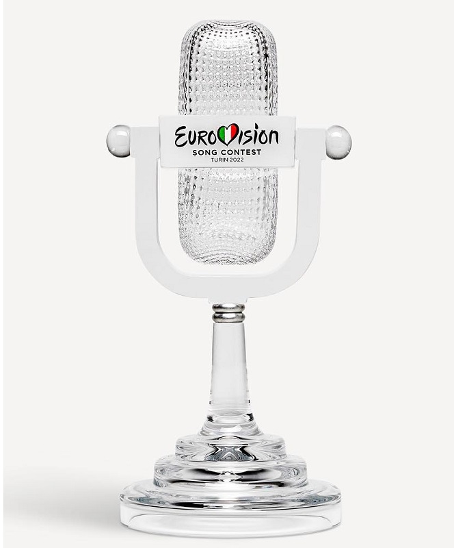 Mini Eurovision 2022 Turin Italien Statyett  - 3