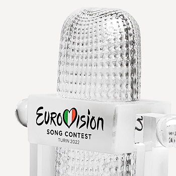 Mini Eurovision 2022 Turin Italien Statyett 