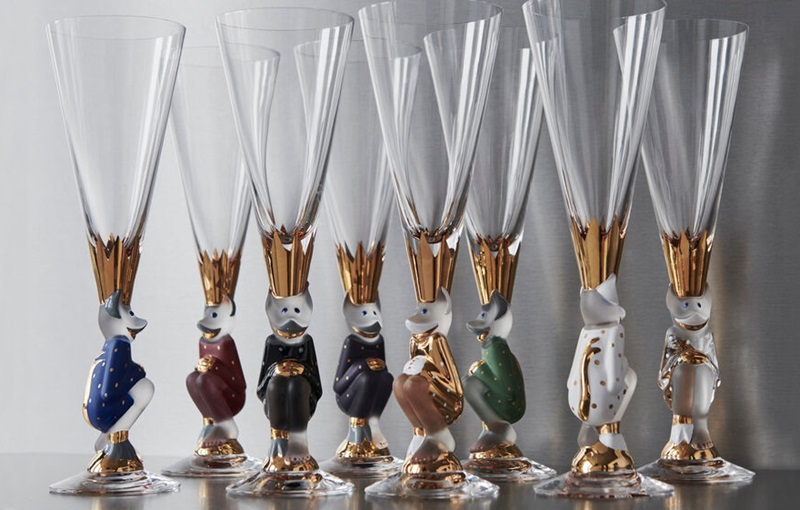 Nobel Sparkling Devil Glass Gold - 5