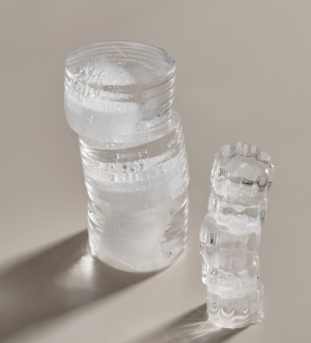 Viva ice cube mold Small Grey - 2