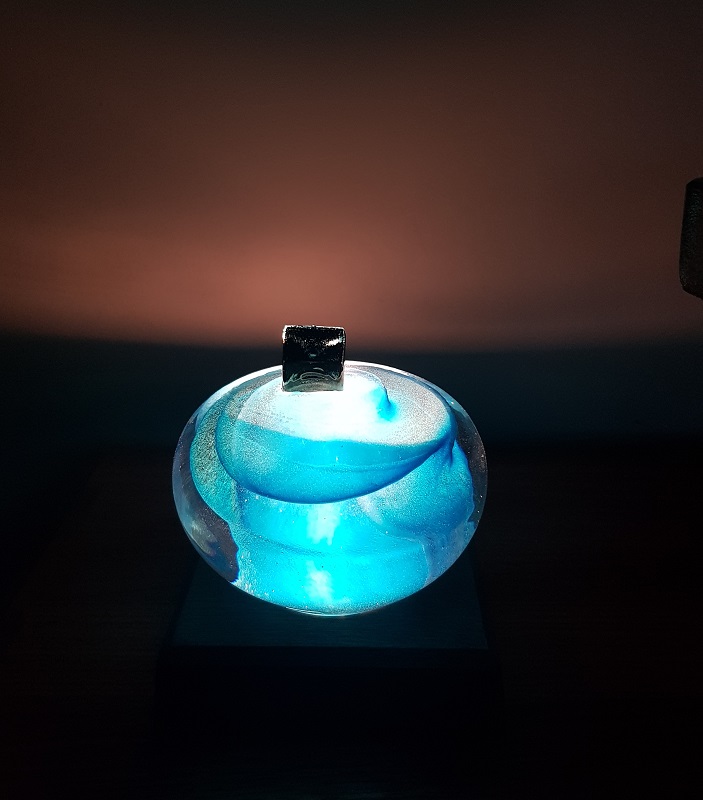 Light Base in Wood Black SW9 LED - 2