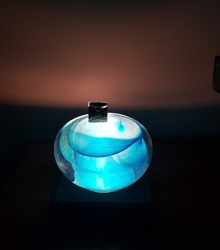Light Base in Wood Black SW9 LED
