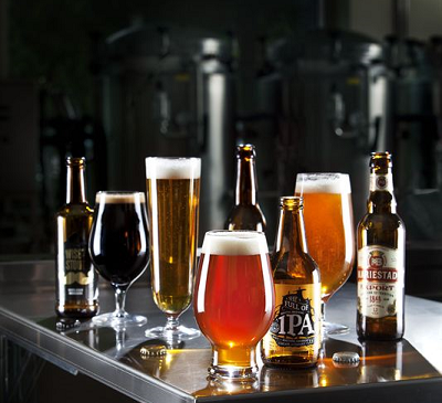 Beer IPA (India Pale Ale) 4-pack Beer glass - 8