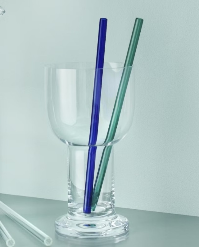 Sipsavor Sugrör Blå Grön 2-pack - 2