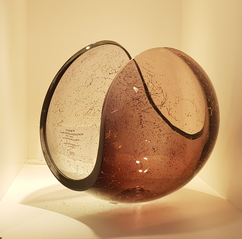 Planet Light Golden Pollock Guld - Kosta Boda - 2
