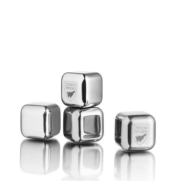 City Iskuber Stål 4-pack