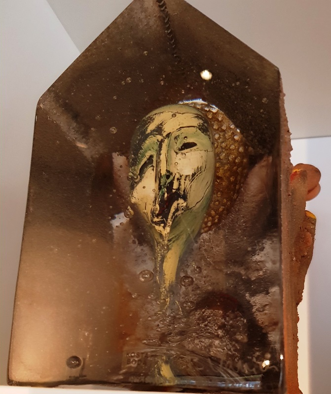 Sculpture Face Scream Halloween Unique - 3