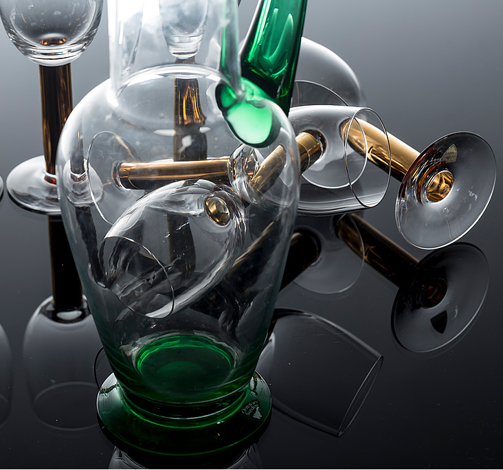 Nobel Decanter Green - 6