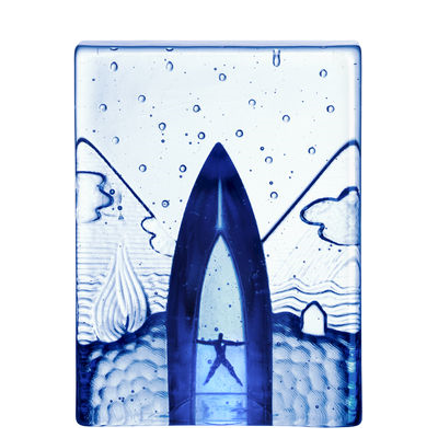 Kosta Boda - Blues Four Elements - Crystal of Sweden