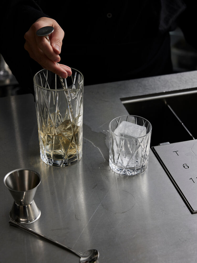 City Mixerglas med barsked - 6