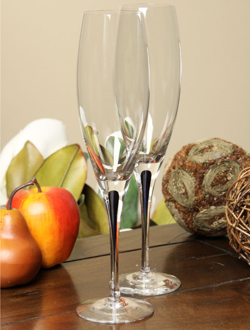 Intermezzo Blue Champagne Glass Flute - 4
