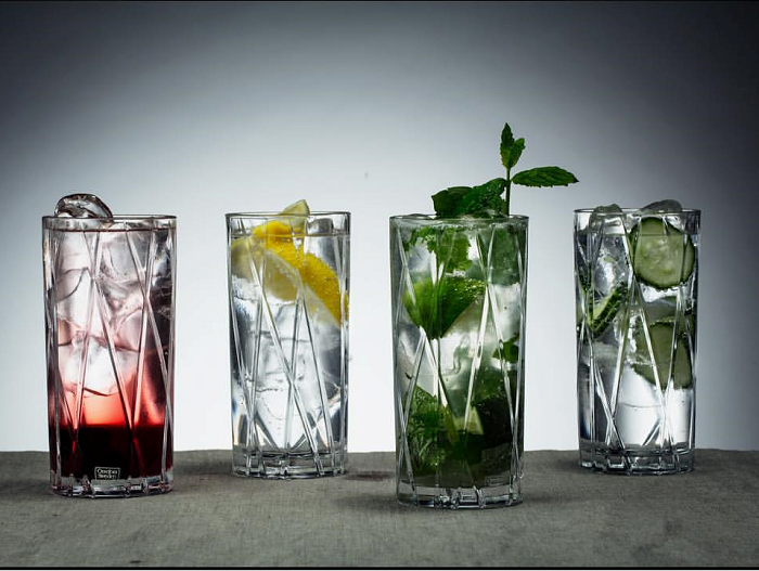 City Highball Drink Glasses 4-pack - 7