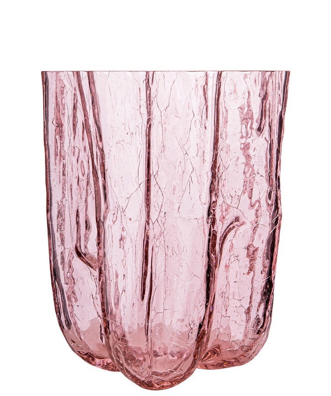 Crackle Vas Rosa