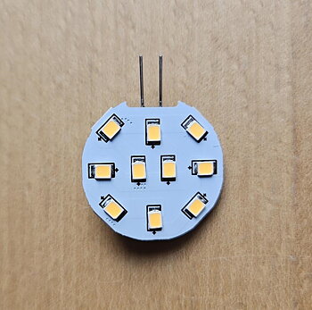 G4 LED 9 White Side Pin