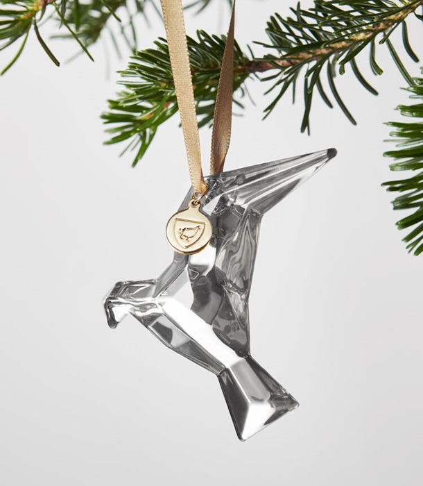 Annual Ornament Dove 2024  - Clear - 3