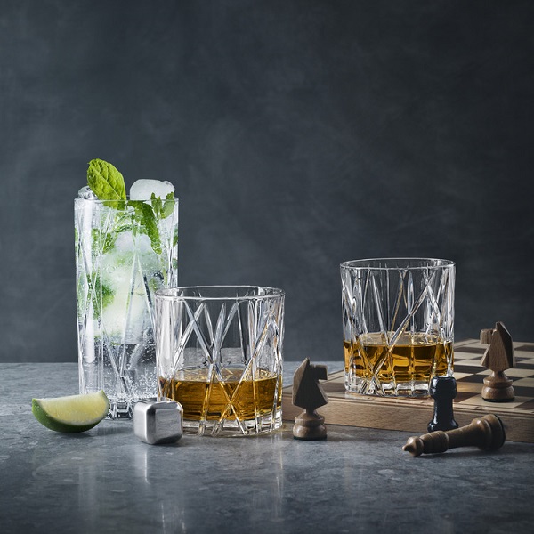 City Old Fashioned Whiskey glass 4-pack - 5