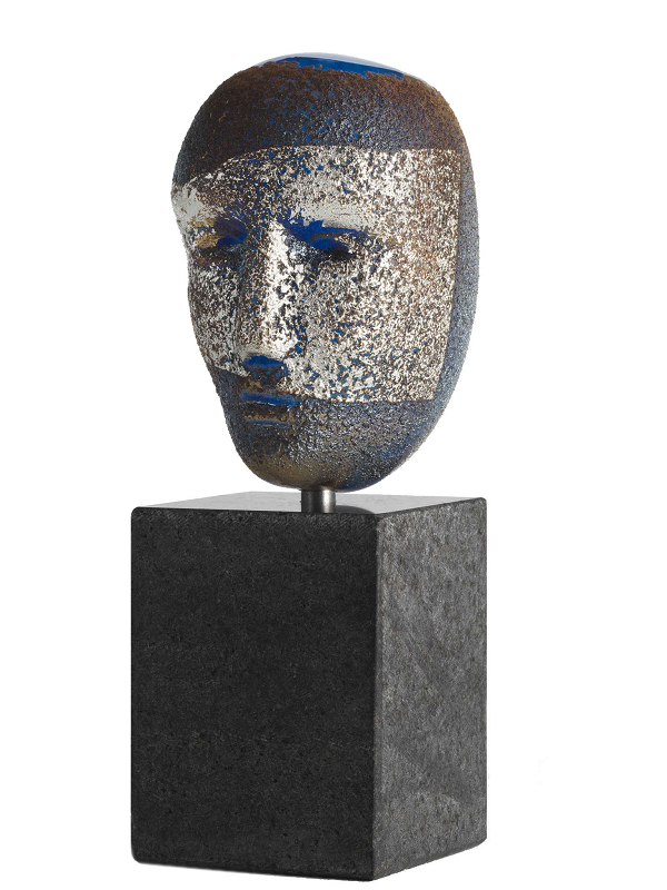 Brains on Base Freja Blue Silver  Head