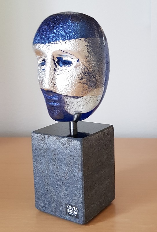 Brains on Base Freja Blue Silver  Head - 6
