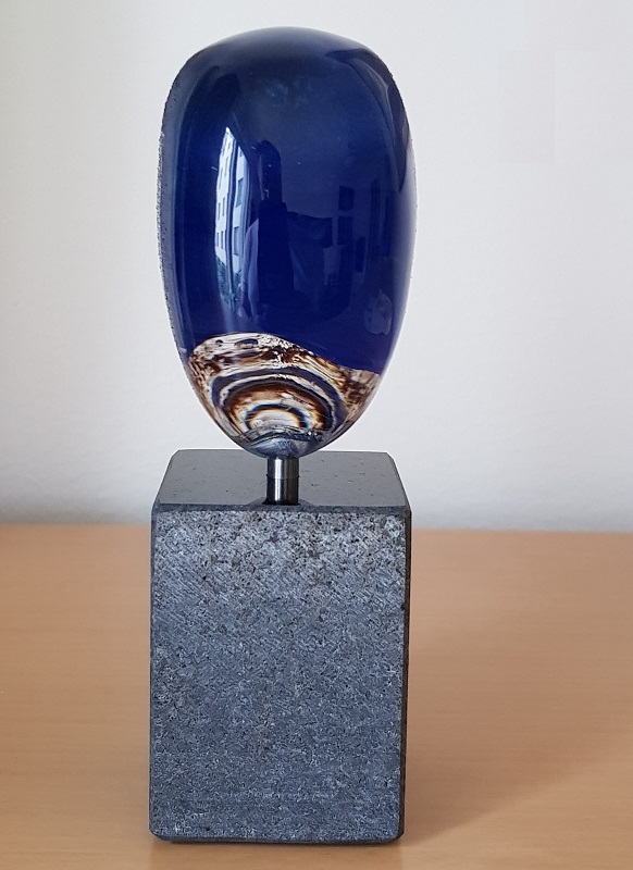 Brains on Base Freja Blue Silver  Head - 5