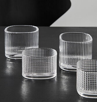 Magica Votive Ellipse 7 cm Clear