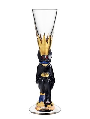 Nobel Djävulsglas Svart Snapsglas