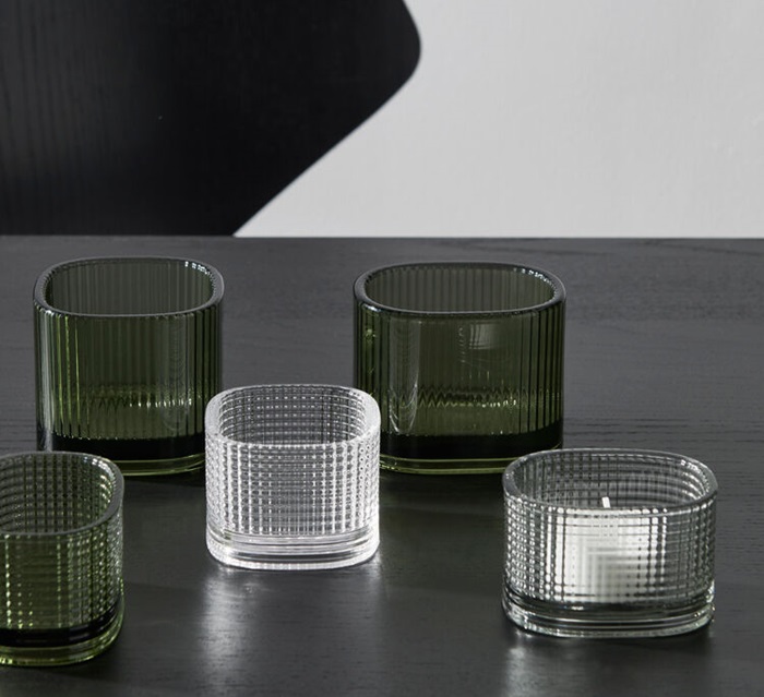 Magica Votive Ellipse 7 cm Green - 2