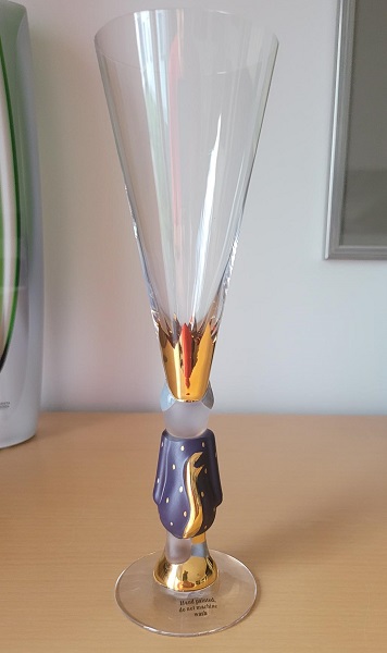 Nobel Sparkling Devil Glass Purple - 6