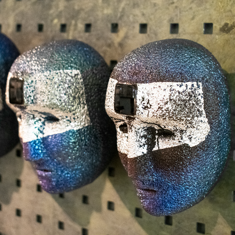 Big Brains Look In Blå Silver - 2