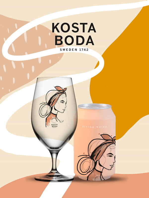 All about you - Near You - Ölglas Orange 2-pack - 2