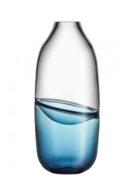 Septum Vase Steel Blue