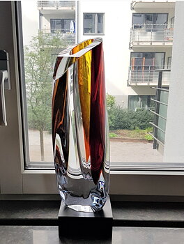 Saraband Vase Red Amber