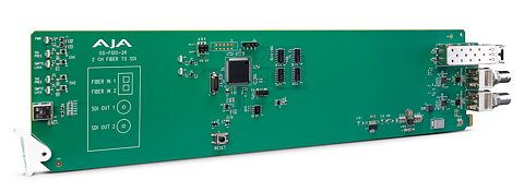 AJA OG-FIDO-2R-MM: openGear 2 ch Multi-Mode LC Fiber to 3G-SDI