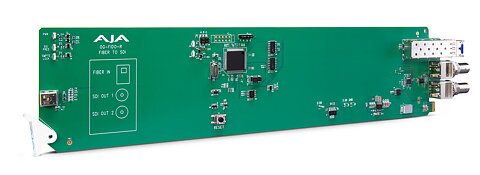 AJA OG-FIDO-R: openGear 1 ch Fiber to 3G-SDI Converter