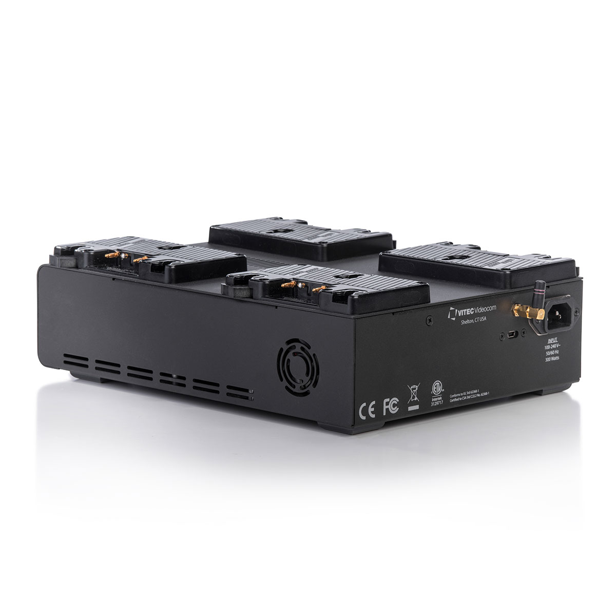 Anton Bauer LP4 Quad Gold-Mount Battery Charger - 3