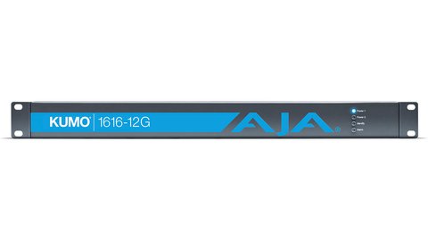 AJA KUMO 1616-12G: 16x16 Compact 12G-SDI Router