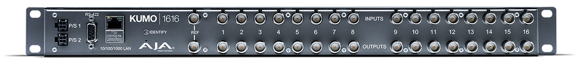 AJA KUMO 1616: 16x16 Compact SDI Router - 2