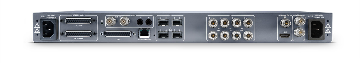 AJA FS4: 4K/UHD/HD/SD Frame Synchronizer - 3